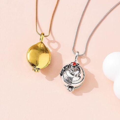Necklace Pendant Silver Plated Vampire Locket Diaries Necklace in Saudi Arabia