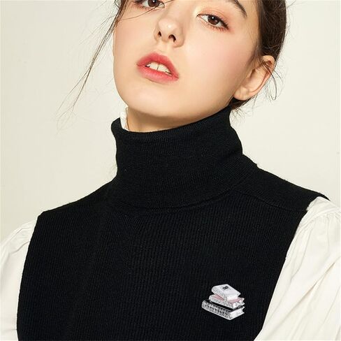 Rhinestone Books Brooch Pin for Women Silver Plated Enamel Crystal 3 Books Brooches Lapel Pins Cute Hat Bag Suit Dress Accessories School Teacher Student Corsage Ornament Jewelry in Saudi Arabia