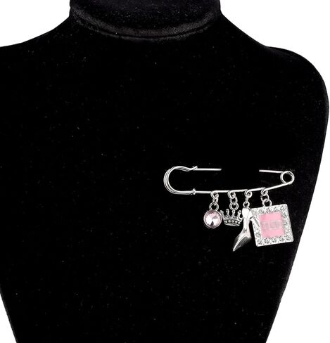 UJIMS Sorority Sister Gift Top Ladies Sisterhood Brooch Pin Sorority Graduation Jewelry for Women in Saudi Arabia