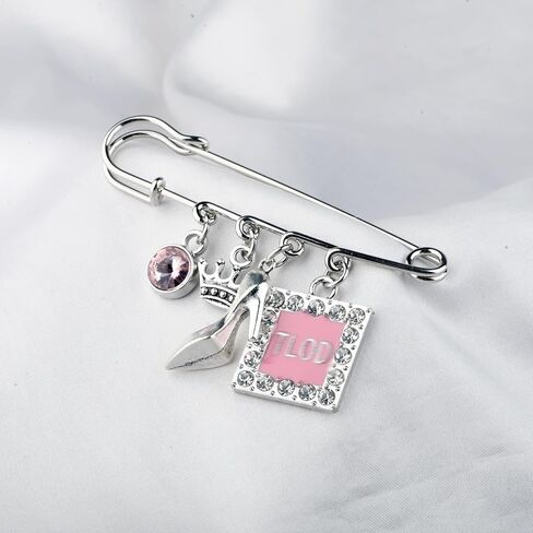 UJIMS Sorority Sister Gift Top Ladies Sisterhood Brooch Pin Sorority Graduation Jewelry for Women in Saudi Arabia