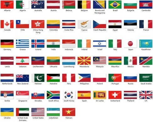 سوار كرة القدم 2026 سوار إيطالي مخصص مع أعلام بلدان متعددة وأعلام وطنية، مجوهرات مخصصة لمحبي الرياضة مع أعلام وصور وسحر رياضي للرجال والنساء هدية in Kuwait