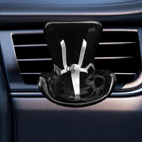 Funny Car Dashboard Air Vent Trim Clip, Cute Doll Seat Car Air Outlet Clip, Creative Chair Auto Diffuser Clip for Dolls Display, Automotive Interior Decoration Accessories (Clear) in Saudi Arabia