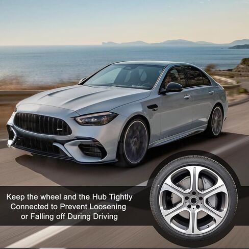 5PCS M14 x 1.5 Wheel Lug Bolts Nuts Compatible with Mercedes Benz 2003-2018 A B C E Class CLA CLS CLK GLA GLK ML350 GL350 GL450 R300L R350L SLC SLK SL, Replace 0009908307 in Kuwait