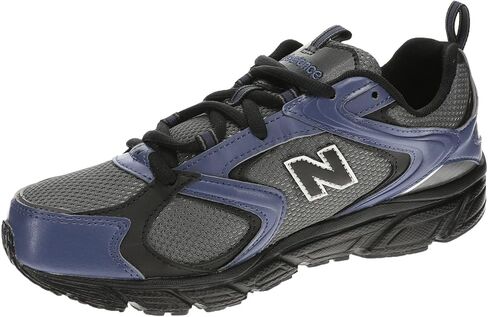 حذاء رياضي New Balance للجنسين-البالغين 408، Castlerock/Black، للرجال 9 / النساء 10.5 in Kuwait