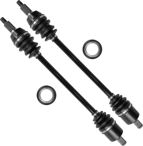 Caltric Front Left and Right Cv Joint Axle with Bearing Compatible with Polaris Rzr S 800 Efi 2009-2014 in Saudi Arabia
