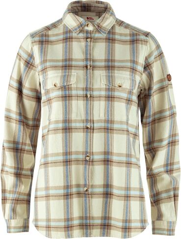 Fjällräven Ovik Heavy Flannel Women's Shirts Long Sleeve in Saudi Arabia