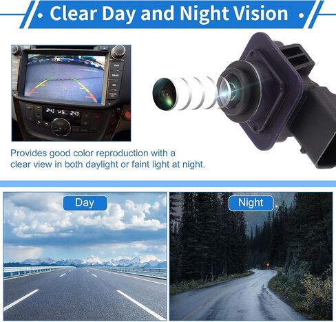 1 Pcs Rear View Camera for Land Rover Range Rover Evoque L538 2011-2018 License Plate Park Assist Camera Backup Reverse Camera in Kuwait