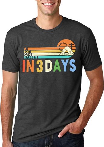 Easter Shirts for Men Christian Easter Shirt Happy Easter T Shirt Christian Jesus Tees Casual Short Sleeve Tops in Saudi Arabia