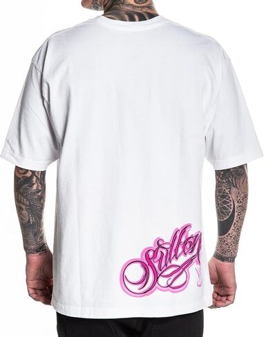 Sullen Men's Secrete Angel Artist Series Tattoo Lifestyle Graphic 1 Ton Premium Cotton Short Sleeve Tee in Saudi Arabia