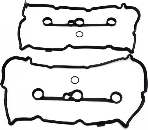 VS 50900 R 2pcs Engine Valve Cover Gasket Set Compatible with Infiniti EX37 FX37 G37 M37 Q40 Q50 Q60 Q70 Q70L QX50 QX70 Fit for Nissan 370Z Z34 3.7L V6 Replaces 13270-EY01A 13270-EY01B in Kuwait