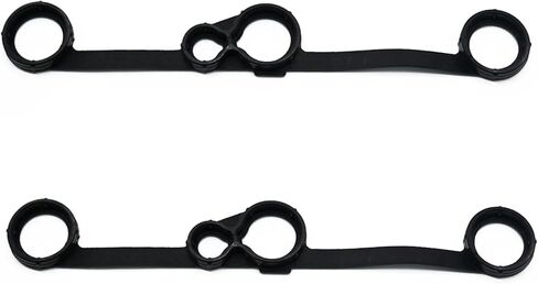 VS 50900 R 2pcs Engine Valve Cover Gasket Set Compatible with Infiniti EX37 FX37 G37 M37 Q40 Q50 Q60 Q70 Q70L QX50 QX70 Fit for Nissan 370Z Z34 3.7L V6 Replaces 13270-EY01A 13270-EY01B in Kuwait