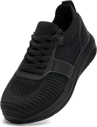 1TAZERO حذاء مشي رجالي واسع العرض سهل الارتداء، حذاء رياضي عريض عند الأصابع، حذاء خفيف الوزن لتقويم العظام لالتهاب اللفافة الأخمصية مع أقدام واسعة منتفخة لمرضى السكري وكبار السن in Kuwait