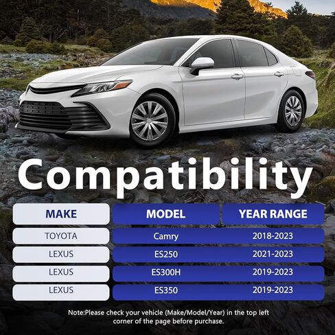 Control Arm, Lower w/Ball Joint Sway Bar Tie Rod End Suspension Kit Compatible With Toyota Camry 2018-2023, Lexus ES350 ES300H 2019-2023, ES250 2021-2023 in Saudi Arabia