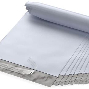 6" X 9" Poly Mailers, 1000 Count White Polymailer Shipping Envelopes for Clothes 2 Mil Unpadded Waterproof Opaque Self-Seal Poly Bags with Tear/Puncture Proof Adhesive Strip in Kuwait