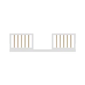 Graco Toddler Safety Guardrail with Dowels (Black) for Storkcraft Crib Conversion – GREENGUARD Gold Certified in Saudi Arabia