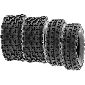 SunF ATV Tires 22x7-10 20x11-8 Sport Race Knobby 6 PR A027 - BUNDLE in Saudi Arabia