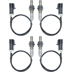 O2 Oxygen Sensor 15717 Upstream & Downstream Fit for Ford 1997-2008 F150 F250 Explorer Escape Ranger Expedition, Lincoln LS, Mazda Tribute, Mercury Grand Marquis, Replace# 15716 15718, 4Pcs in Kuwait
