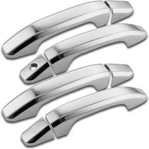 Exterior Door Handle Cover Chrome Compatible with 2014-2020 Chevy Chevrolet Silverado Suburban Tahoe, GMC Sierra Yukon Car Door Handle Cover-4pc in Saudi Arabia