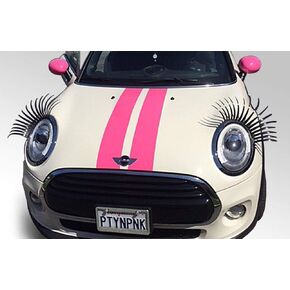 CarLashes® for Mini Cooper (2001-2006) - Car Headlight Eyelashes - Classic BLACK in Kuwait