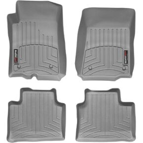 بطانات أرضية مخصصة من WeatherTech لسيارة Pontiac G8-الصف الأول والثاني (44225-1-2)، أسود in Kuwait