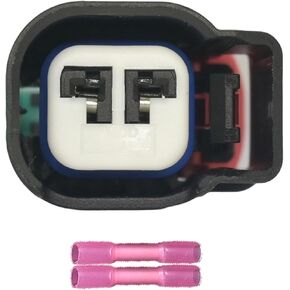 Parking Light Connector Harness Pigtail S2342 1P2089 WPT-984 3U2Z-14S411-BXAB 1.6 2.0 3.5 3.7 Fit for Ford Fit for Edge Fiesta 11-14 | 2.0 2.3 3.7 Fit for Lincoln Mkx Mkc 11-19, 2 Pin in Kuwait