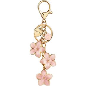 سلسلة المفاتيح الأولية زهرة كبيرة لطيف سلسلة المفاتيح فتاة سحر المحفظة لحقيبة يد لطيف رسالة كيرينغ لحقيبة الظهر in Kuwait