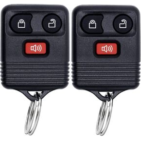 Keyless Entry Key Fob Replacement Keyless Entry Remote Car Keys Fits for 1998-2016 Ford, Mazda, Mercury, Lincoln with FCC ID: CWTWB1U331 (Four) in Kuwait