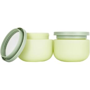 برطمانات بلاستيكية مع أغطية بسعة 8.8 أونصة من كيولي، قطعتان من حاويات مستحضرات التجميل مع أغطية، برطمانات مستحضرات تجميل مقاومة للتسرب، حاويات زبدة الجسم للكريم، ملح الاستحمام، فرك السكر، الجل، السلايم، تخزين حجر الراين in Kuwait