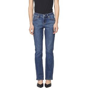 DEAR JOHN Playback Straight Leg Jeans Women ’s Low Rise Full Inseam Clean Hem Classic Silhouette Denim in Kuwait