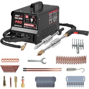 ماكينة لحام دنت بولير، 110 فولت 3500 وات، ماكينة لحام البقع، 3.5 كيلو وات، 6 أوضاع لحام، طقم إصلاح دنت السيارة، ماكينة لحام دنت السيارة والشاحنات والدراجات النارية in Kuwait