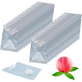 Car Air Freshener Replacement Pad Refill Scented Solid Replacement Car Vent Clip Freshener Peach Flavor Individually Wrapped 30 pcs in Kuwait