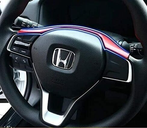 ملصق شعار مطبوع لغطاء عجلة القيادة الداخلي لسيارة Honda Accord الجيل العاشر 2018-2022 (أحمر) in Kuwait