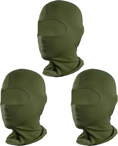 Pukavt 2-6 حزمة قناع التزلج بالاكلافا شيستي، دراجة نارية حماية من الأشعة فوق البنفسجية للرجال والنساء، وشاح مقاوم للرياح لركوب الدراجات على الجليد in Kuwait