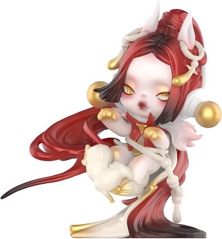 POP MART SKULLPANDA Celestial Horse Figure, 3.94 inches Height, Toys for Modern Home Decor, Collectible Toy Set for Desk Accessories in Saudi Arabia
