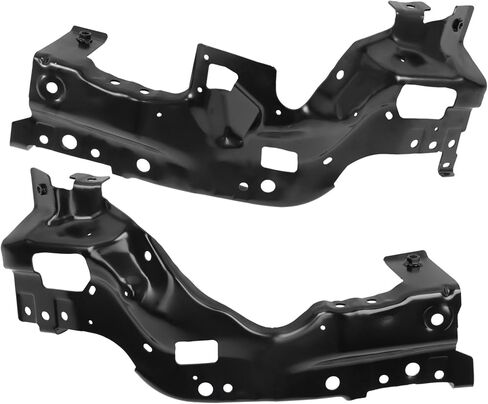 2PCS Front Bumper Bracket Black Left and Right Replacement for Silverado 1500 2022-2025 84878964 84878978 GM1066224 GM1067224 in Saudi Arabia