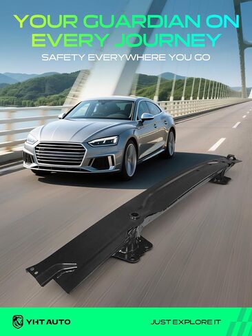 YHTAUTO Rear Bumper Reinforcement Impact Bar Compatible with Subaru Legacy 2015-2019 Sedan, Steel Bumper Face Bar Reinforcement Beam in Saudi Arabia