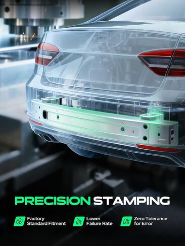 YHTAUTO Rear Bumper Reinforcement Impact Bar Compatible with Subaru Legacy 2015-2019 Sedan, Steel Bumper Face Bar Reinforcement Beam in Saudi Arabia