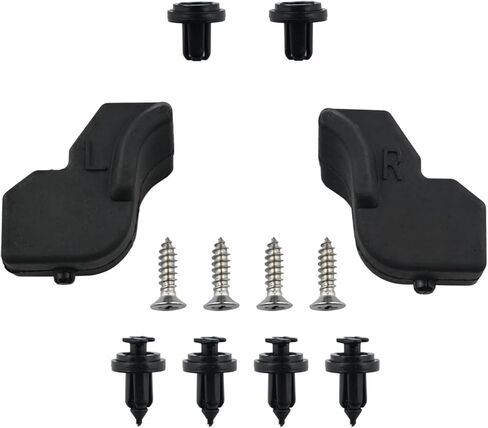 Tailgate Upper Rubber Bushing Bumper, Left & Right Tailgate Bumper Stopper Rubber Bushing FL3Z99439A00A Compatible with F150,Tailgate Stopper Limiter Cushions with 4 Metal Bolts in Kuwait