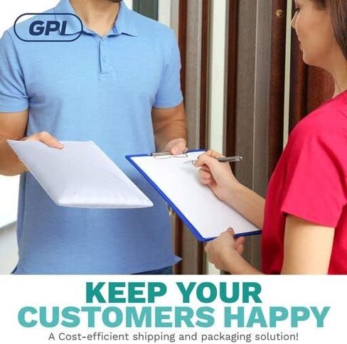 6" X 9" Poly Mailers, 1000 Count White Polymailer Shipping Envelopes for Clothes 2 Mil Unpadded Waterproof Opaque Self-Seal Poly Bags with Tear/Puncture Proof Adhesive Strip in Kuwait