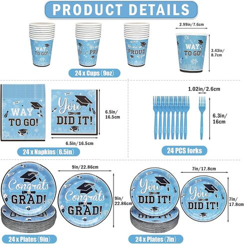 183 قطعة باللونين الأحمر والأسود 2024 ديكورات التخرج لوحات ومناديل التخرج 2024 لوازم حفلات التخرج 2024 ديكورات حفلات التخرج ديكورات التخرج فئة 2024 in Kuwait