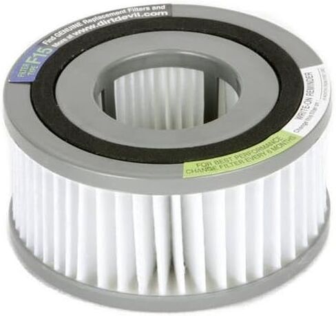 Dirt Devil Genuine Type F15 HEPA Filter, Dirt Devil Part # 3SS0150001, White in Kuwait