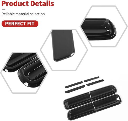 Taillight Tail Rear Light & Wheel Eyebrow Light Lamp Cover Fit for 2015-2023 Dodge Challenger Exterior Accessories (Smoked Black) in Saudi Arabia