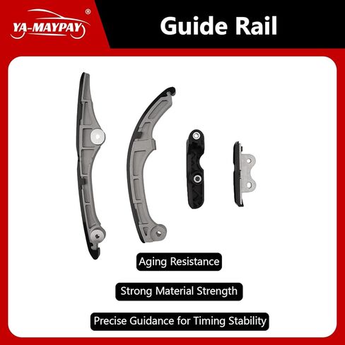 Timing Chain Kit Compatible with Ford Edge 3.5L 2007-2010 - Fits Lincoln MKZ & Mazda CX-9 - Primary/Secondary Chains with Tensioners & Guides(AMP-S0216-D) in Kuwait