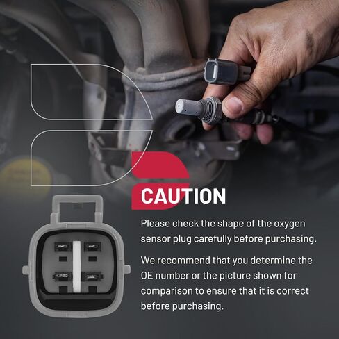BDFHYK Oxygen Sensor Downstream O2, Compatible with Toyota Highlander Sienna Venza, Compatible with Scion iQ xB, 234-4168, 2344389, Replacement 1PCS in Saudi Arabia