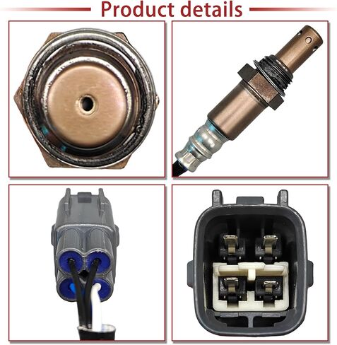 4 Pcs Oxygen Sensors (2 Upstream + 2 Downstream) Compatible with Toyota 4Runner/Tacoma/Tundra/FJ Cruiser/GX470/LX470 2005-2014 - Exact Fit 8946730010/234-9051 & 8946520430/234-4622/8946504280 in Kuwait