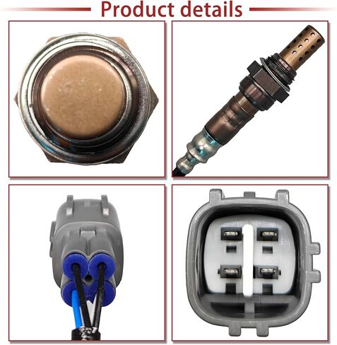 4 Pcs Oxygen Sensors (2 Upstream + 2 Downstream) Compatible with Toyota 4Runner/Tacoma/Tundra/FJ Cruiser/GX470/LX470 2005-2014 - Exact Fit 8946730010/234-9051 & 8946520430/234-4622/8946504280 in Kuwait