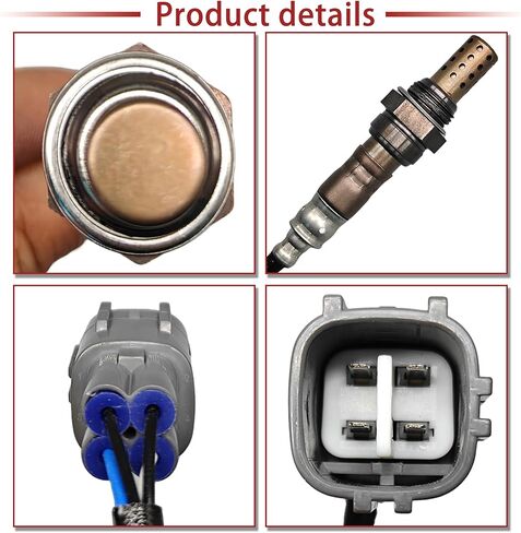 4 Pcs Oxygen Sensors (2 Upstream + 2 Downstream) Compatible with Toyota 4Runner/Tacoma/Tundra/FJ Cruiser/GX470/LX470 2005-2014 - Exact Fit 8946730010/234-9051 & 8946520430/234-4622/8946504280 in Kuwait