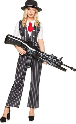 زي فتاة العصابات موب بوس النسائي من العشرينيات من القرن الماضي in Kuwait