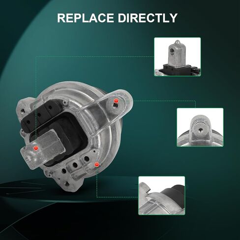 SCITOO Engine Motor Mount Transmission Mount Set for BMW 528i 2011,for BMW 535i 2011-2016,for BMW 535i GT 2011-2017 A4089 A4090 A4091 in Saudi Arabia