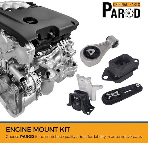 PAROD 4 قطعة حامل المحرك مناسب لنيسان جوك 2011-2012 ، سنترا 2013-2019 استبدال # A7380 A7382 A7376 A4360 in Saudi Arabia